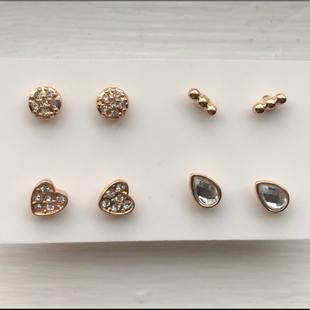 Forever 21 4 Piece Earring Set